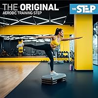 Vista 2 de Freestyle STEP Plataforma de escalón para ejercicio, Stepper de tamaño circuito para ejercicio en casa