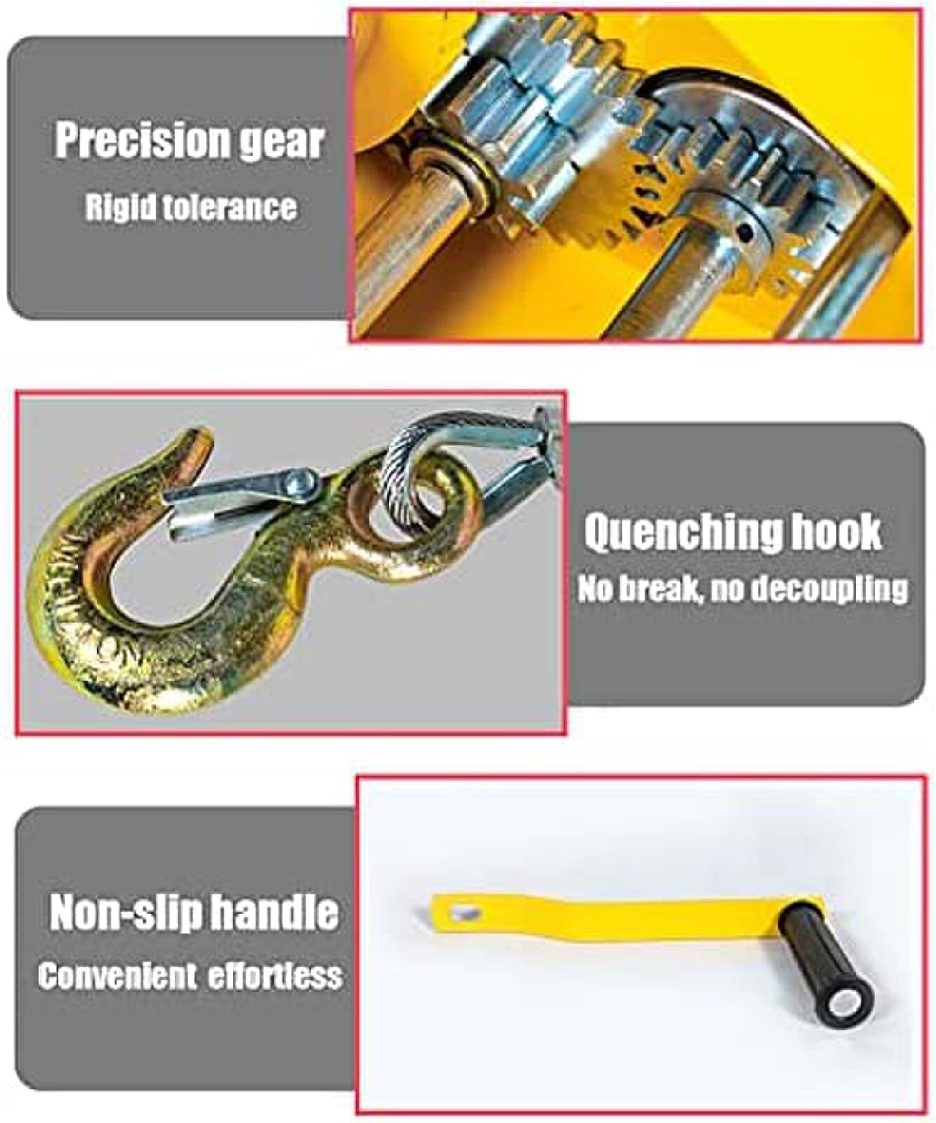 Trade Shop - Set 4 Morsetti Morsetto Ferma Serra Fune 10mm In Acciaio Inossidabile Ferramenta