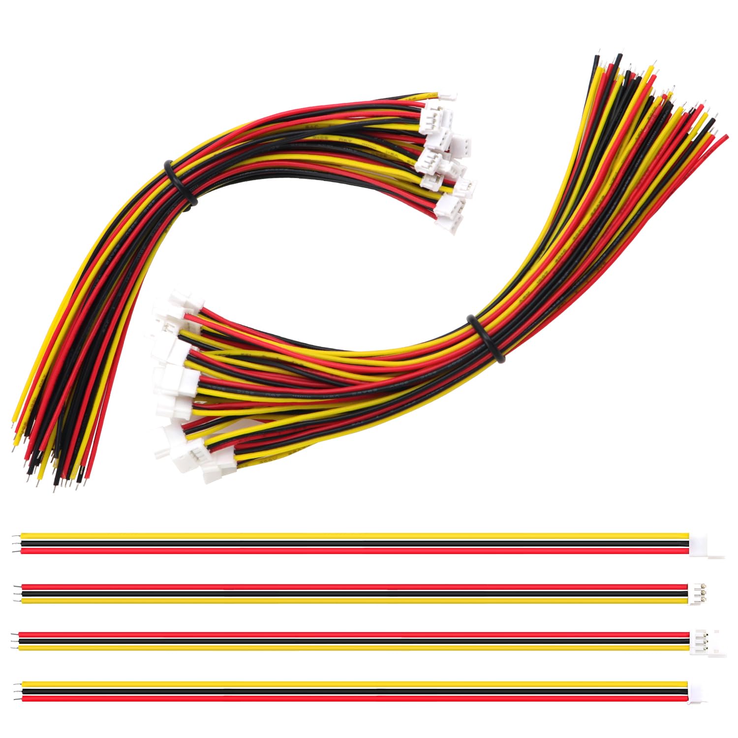 Lyeteung 15 Juegos Conectores JST 1.5 ZH, Mini Micro JST ZH 6 Pin Conector Macho con Cable de 150mm 26AWG y Hembra — view 16