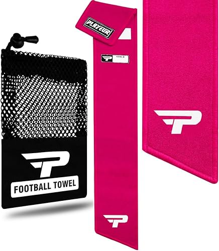 Cada juego cuenta. Juega con corazón. Confía en nuestras toallas de fútbol para un agarre inmejorable y una visión clara, ligeras para todo tu