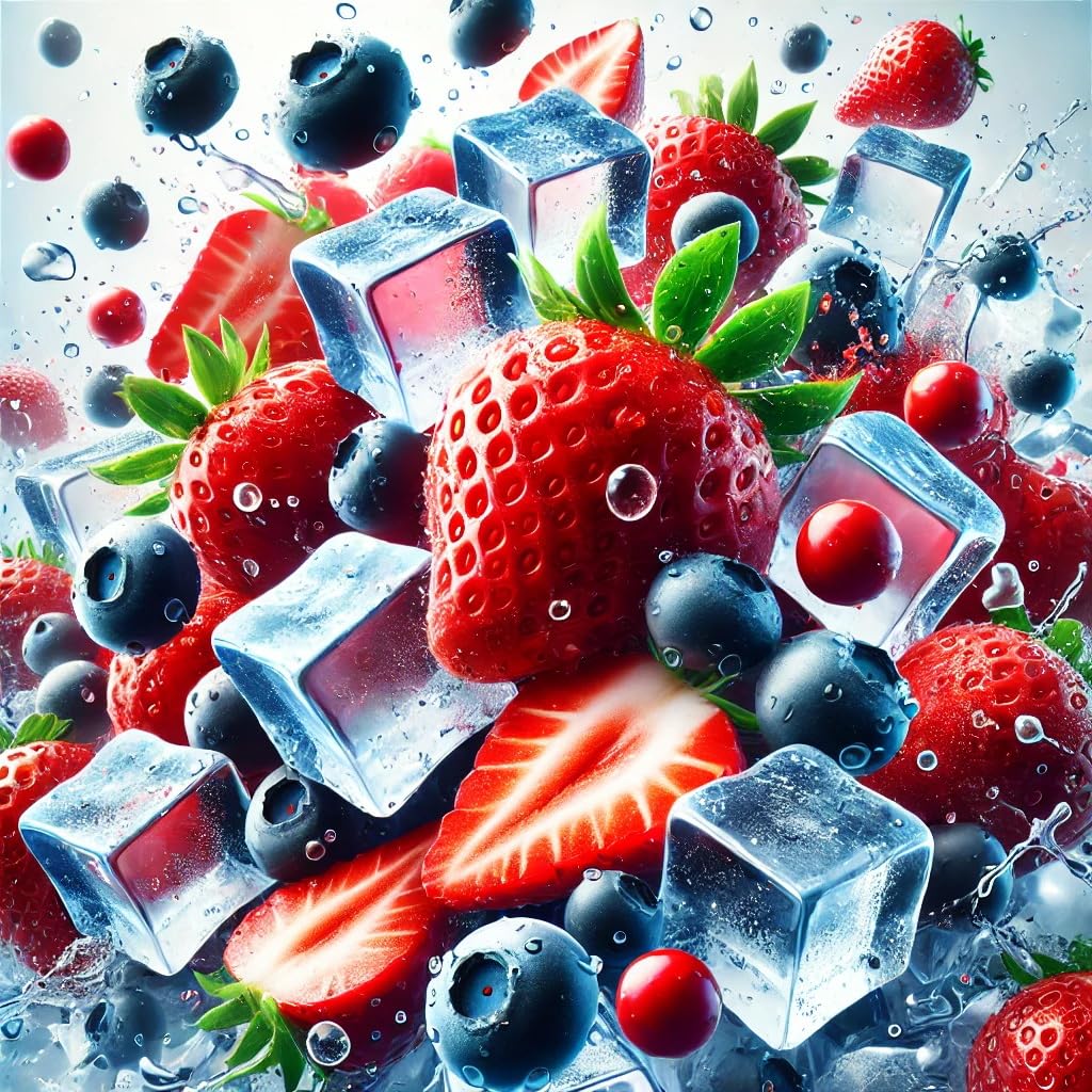 Chillberry Fusion - Strawberry Blueberry Ice aroma concentrado - Vegano - Sasami - 10ml