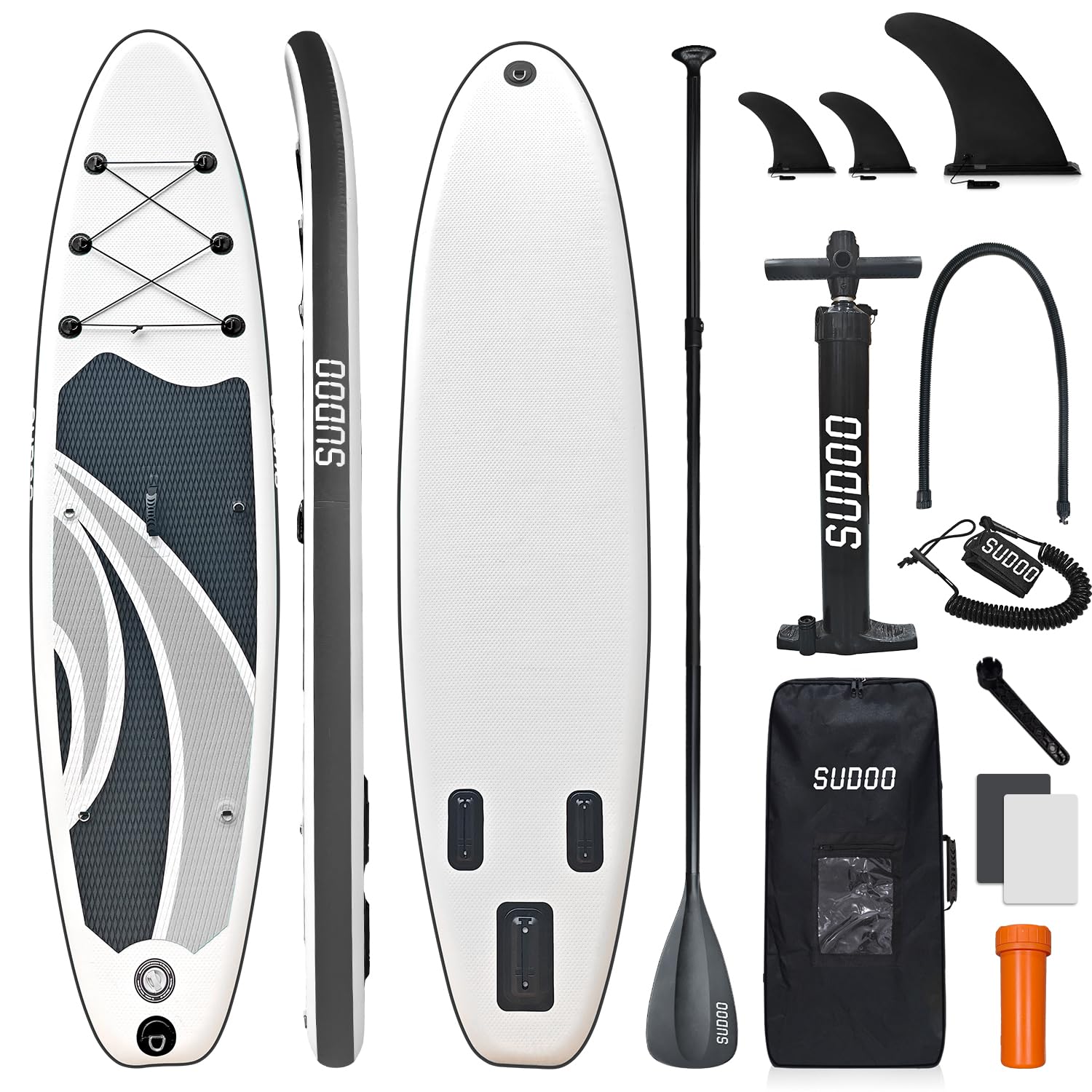 Photo 1 of *** PARTS ONLY ***
SUDOO 10'6" Inflatable Stand Up Paddle Board SUP for Adults All Skill Level