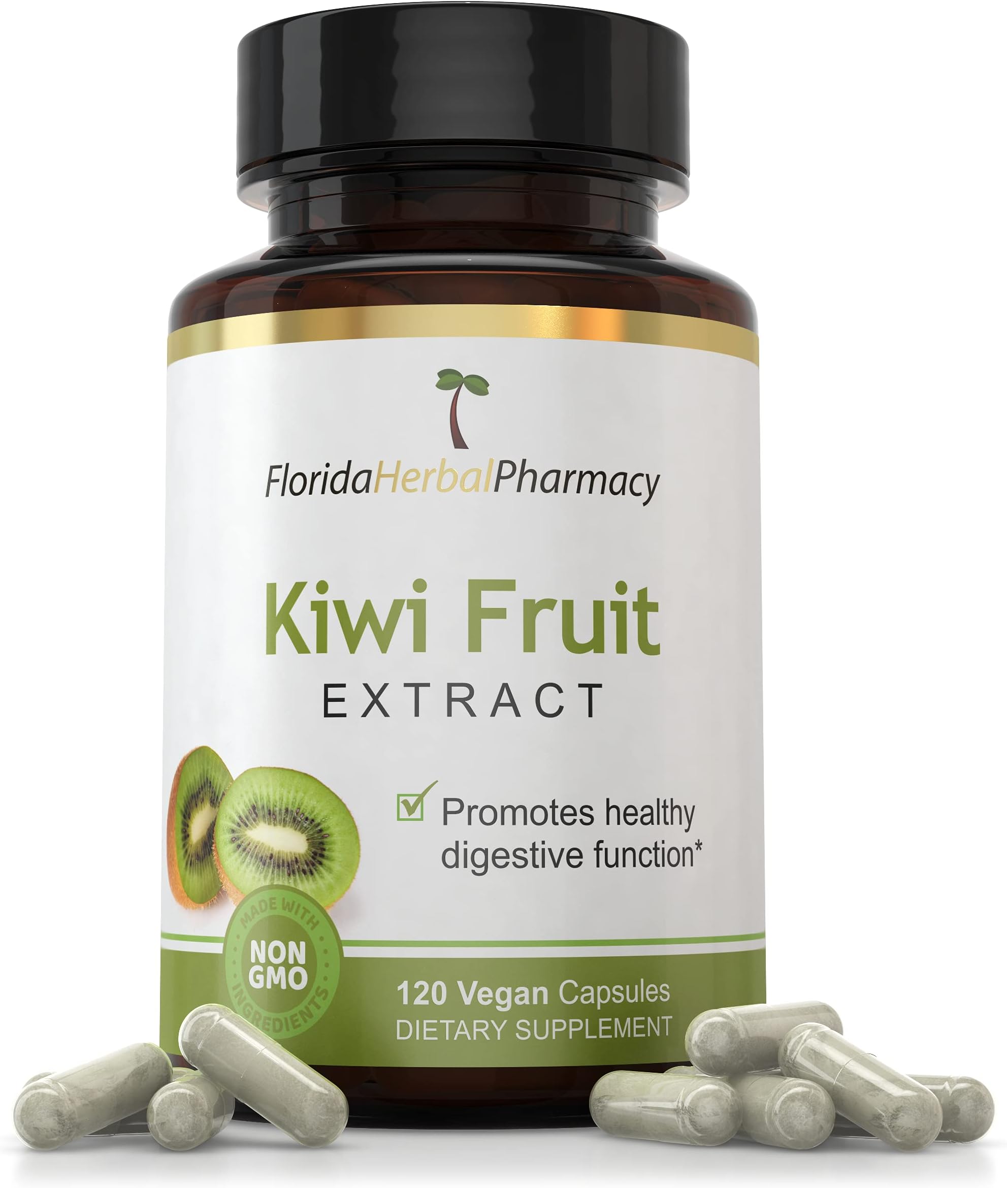 Florida Herbal Pharmacy, Kiwi Fruit Extract Capsules 10:1 (120 Capsules)