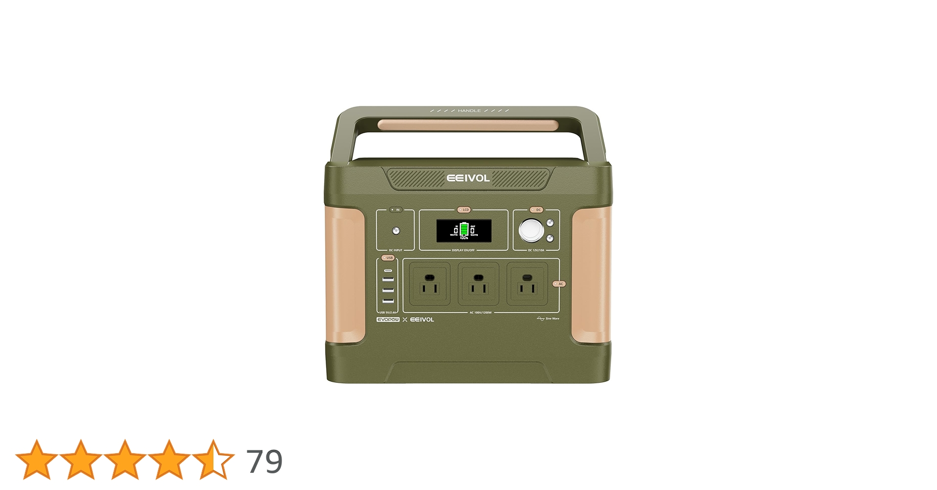 専用ケース付　EEIVOLポータブル電源リン酸鉄 1531Wh Amazon.co.jp: EVOPOW×EEIVOL ポータブル電源 リン酸鉄リチウム