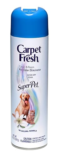 Carpet Fresh, Desodorante de alfombras sin aspiradora / aroma profesional, Azul, 6