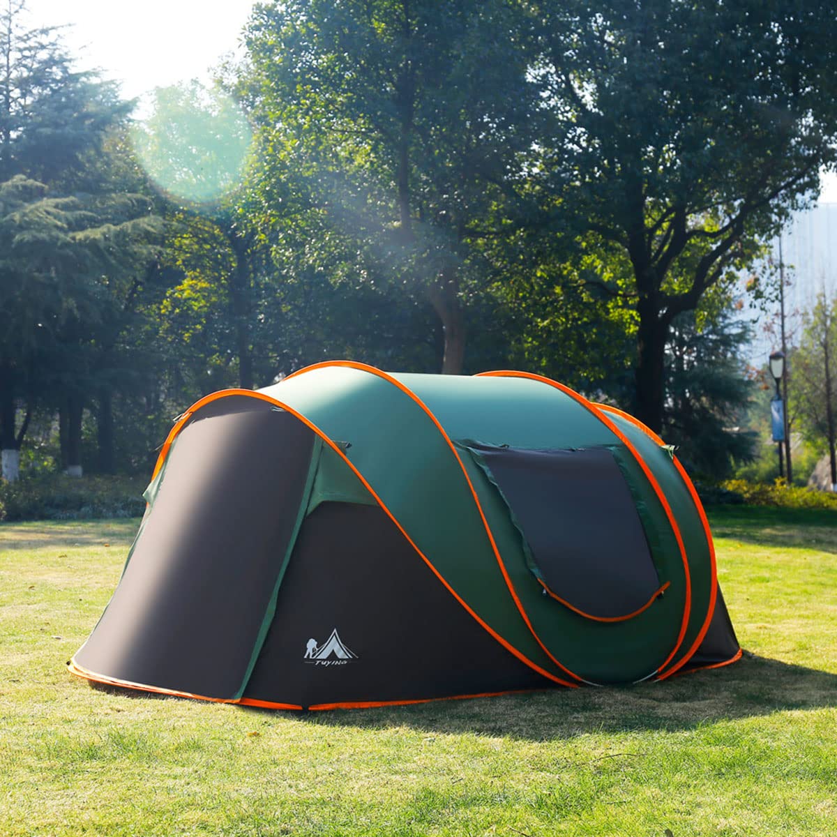 新品、未使用 ポップアップテント 4〜6人用 タイムセール15999→13999 Amazon.co.jp: テント ポップアップテント 4-6人用 設営簡単