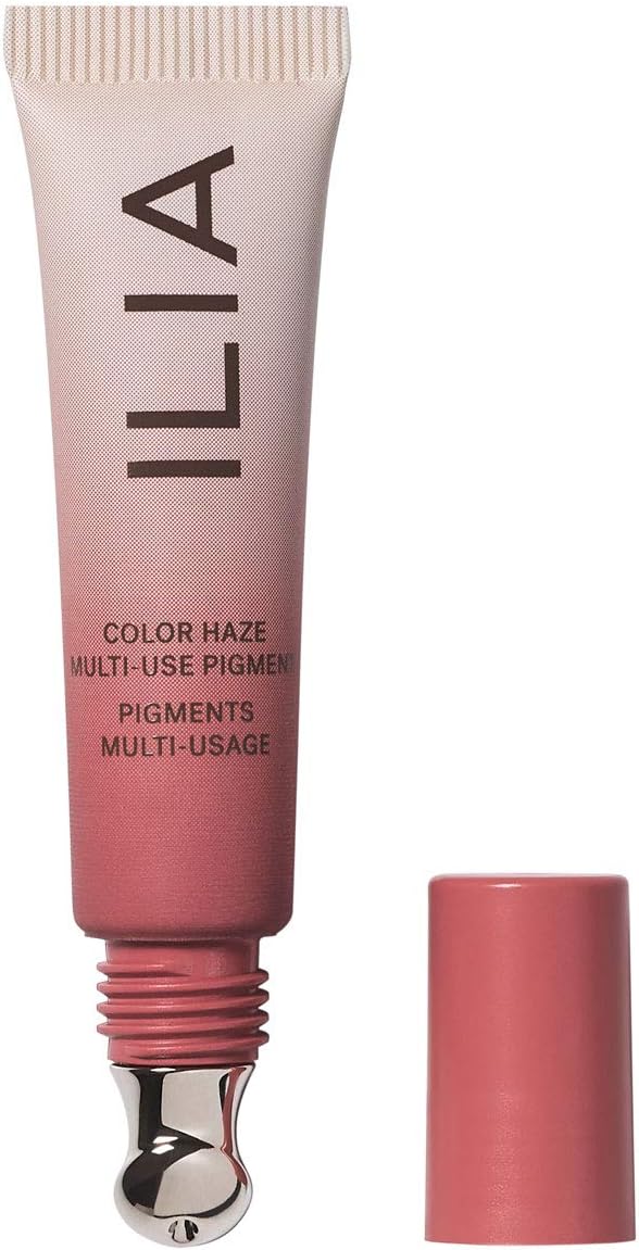 Color Haze Multi-Use Matte Pigment | Cream Blush + Lip Color In One | Nourishing, Fuss-Free Application | Non-Toxic, Vegan, Cruelty-Free, Silicone-Free (Temptation Soft Pink, 0.23 fl oz | 7 ml)