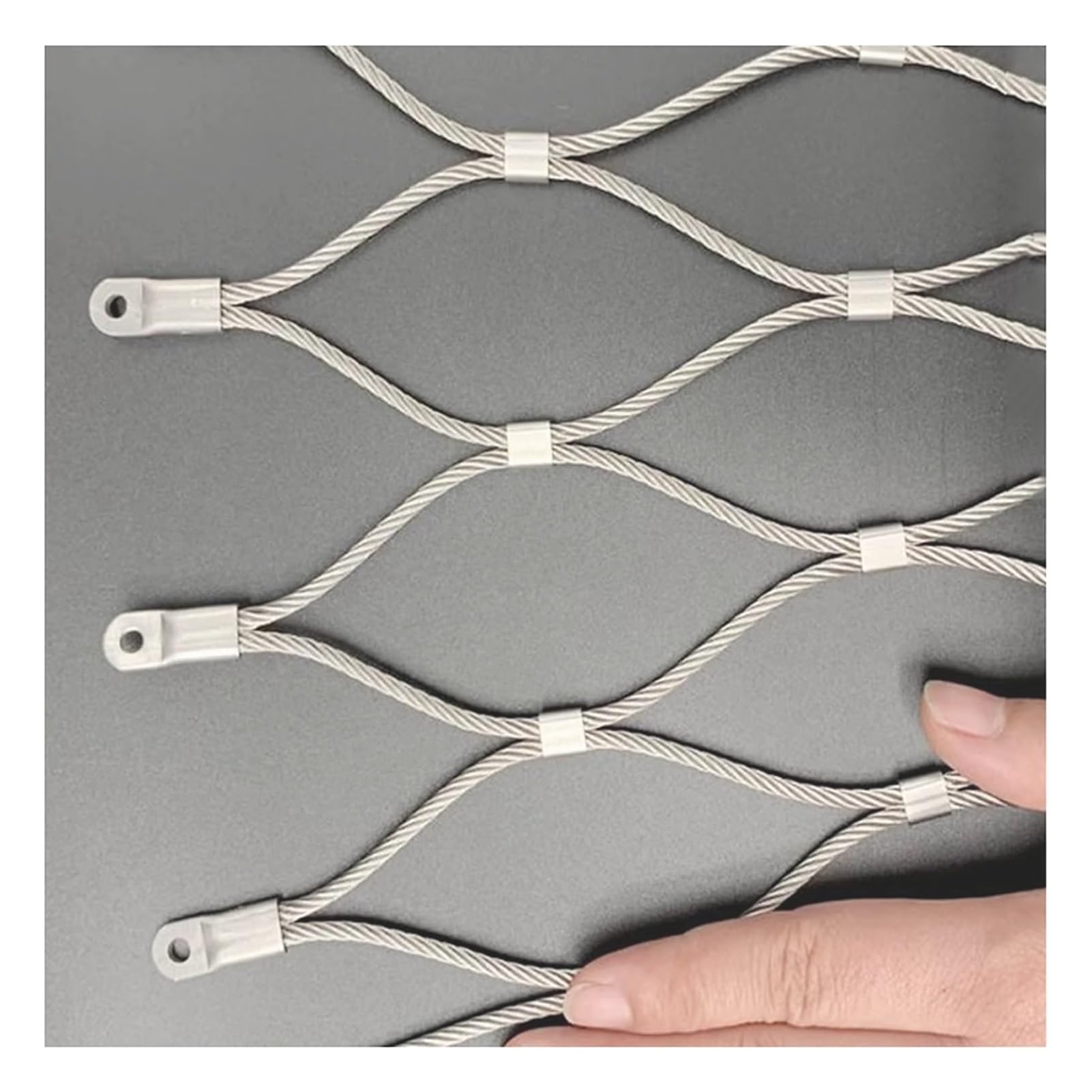 Filet anti-chute pour balcon et filet de sécurité pour pont 0,8x4m
