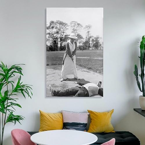 Miniatura 6 de Póster vintage de golf, fotografía divertida de golf, arte en blanco y negro, póster de arte de pared de golf, pósteres e impresiones artísticas de