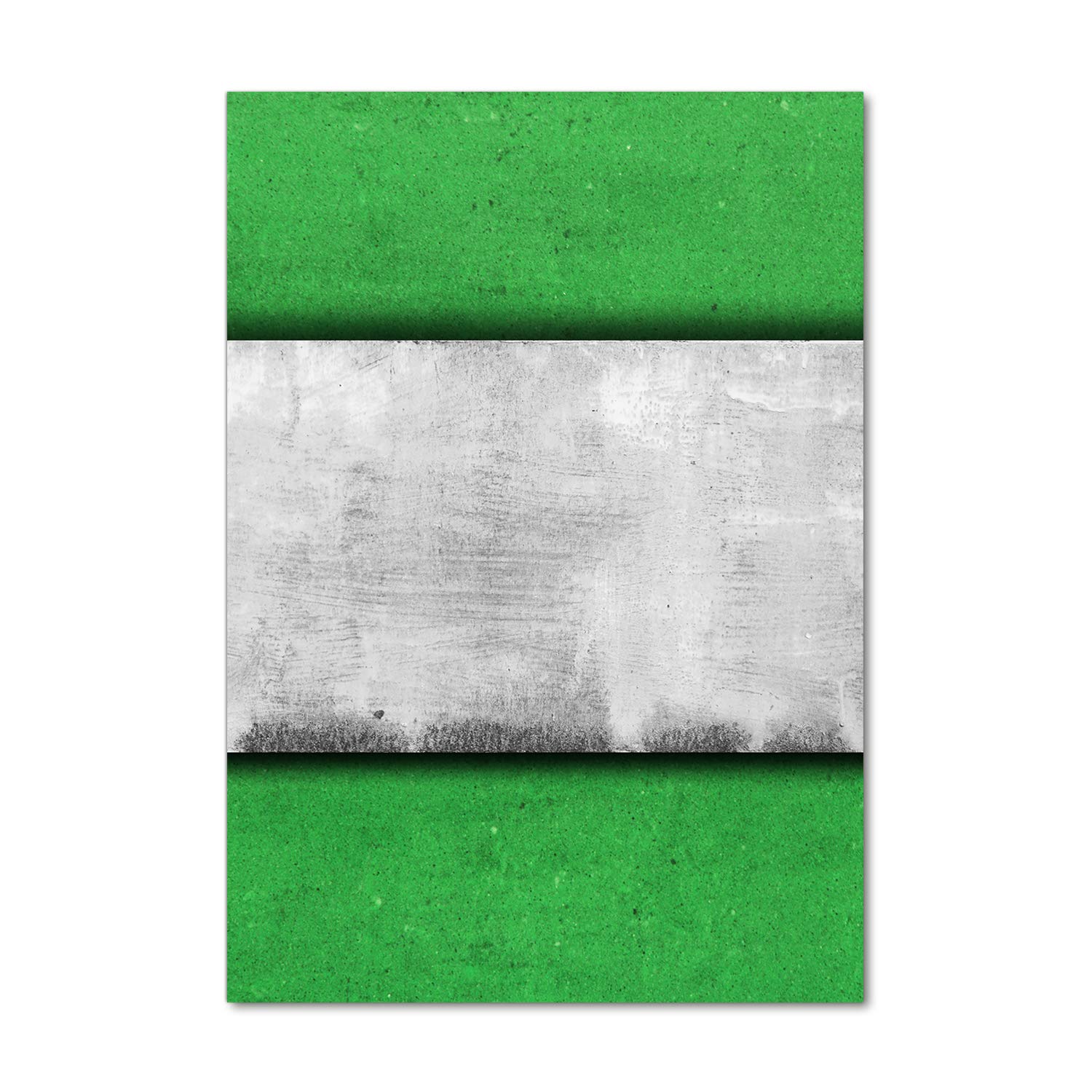 Impression sur verre acrylique Tulup 70x100 cm de style moderne et classique en couleur vert