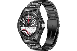 SUPLINK Stainless Steel Case with Bands Compatible with Google Pixel Watch 2 band for Men