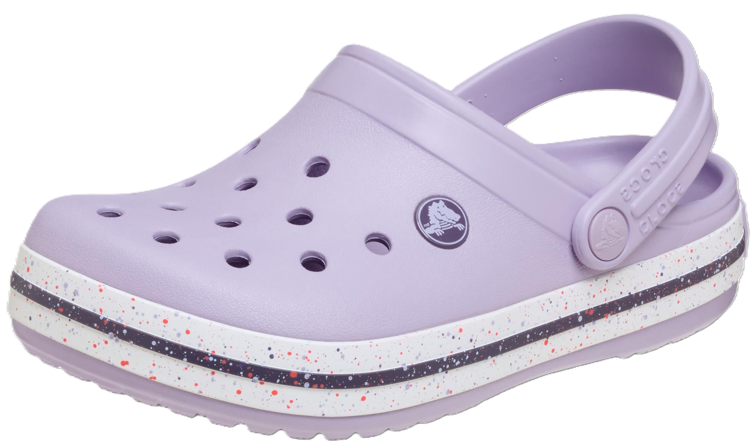 Crocs Crocband Speckled Band Clog T Zuecos Unisex niños Lavender 22/23 EU