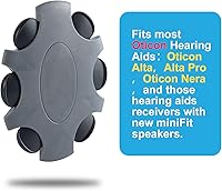 Vista 4 de Filtros de Cera de Protección para Audífonos ProWax MiniFit de Repuesto Kit de Limpieza Transparente Accesorio para Oticon (Paquete de 5)