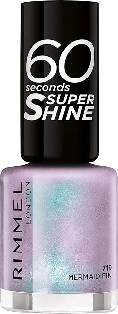 Rimmel 60 Seconds Super-Shine, 8ml, Mermaid Fin