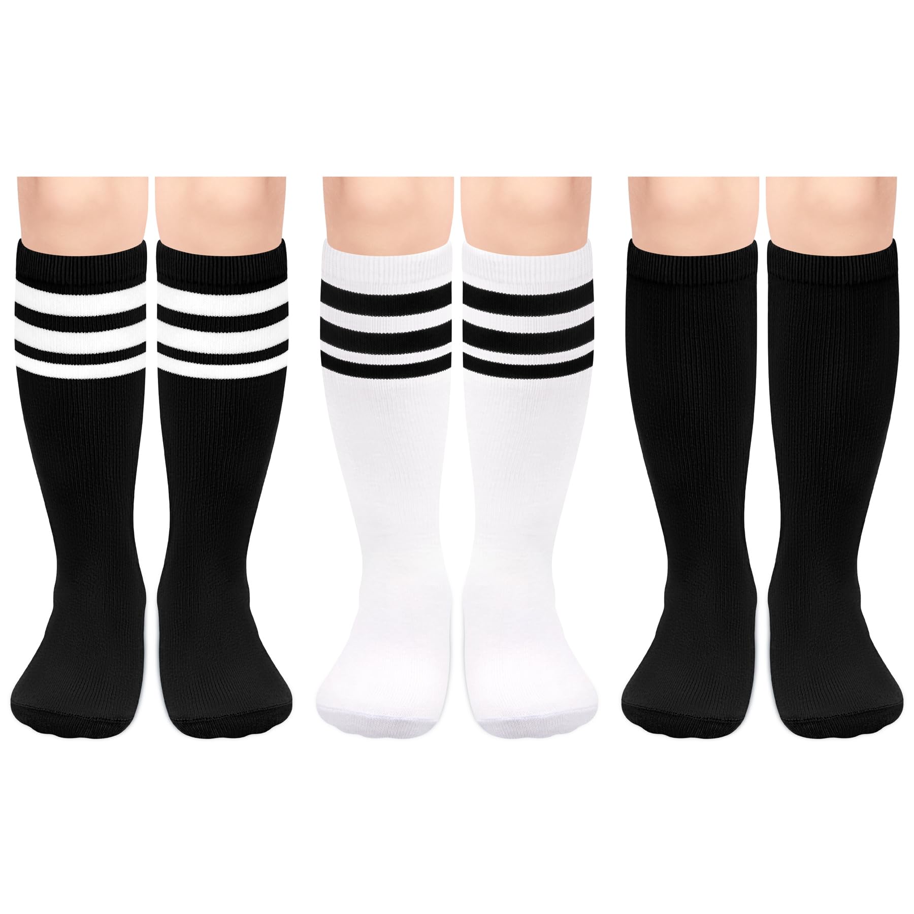 Olreco Toddler Soccer Socks 2T Toddler Baseball Socks Boys Soccer Socks Toddler 3T Girls Soccer Socks Boys Baby Knee High Socks