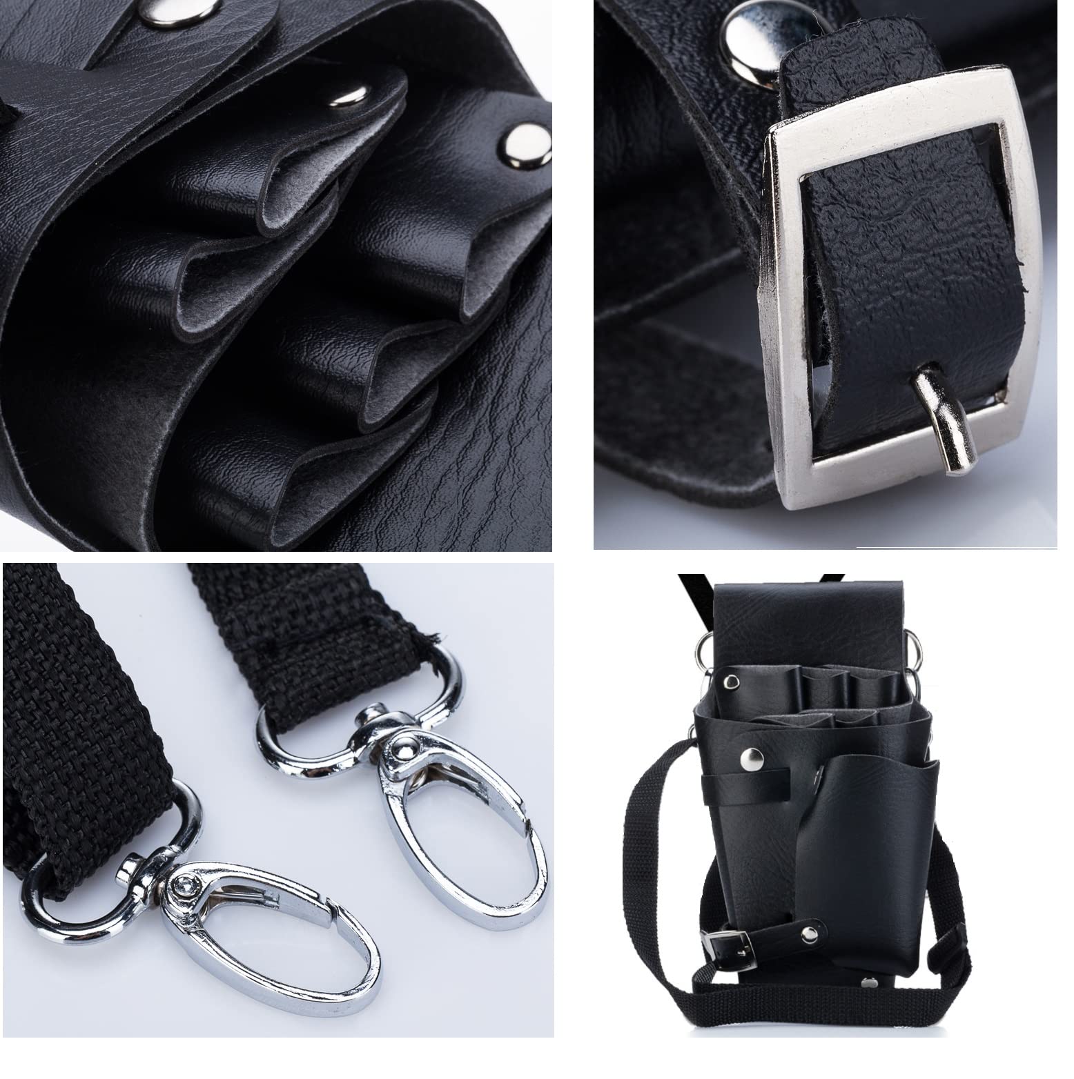 Faithfull - Rangement cuir 8 poches pour ciseaux à bois | Camden Tools