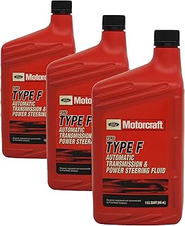 Genuine Fluid XT-1-QF Type-F Automatic Transmission and Power Steering Fluid - 1 Quart (Pack of 3)