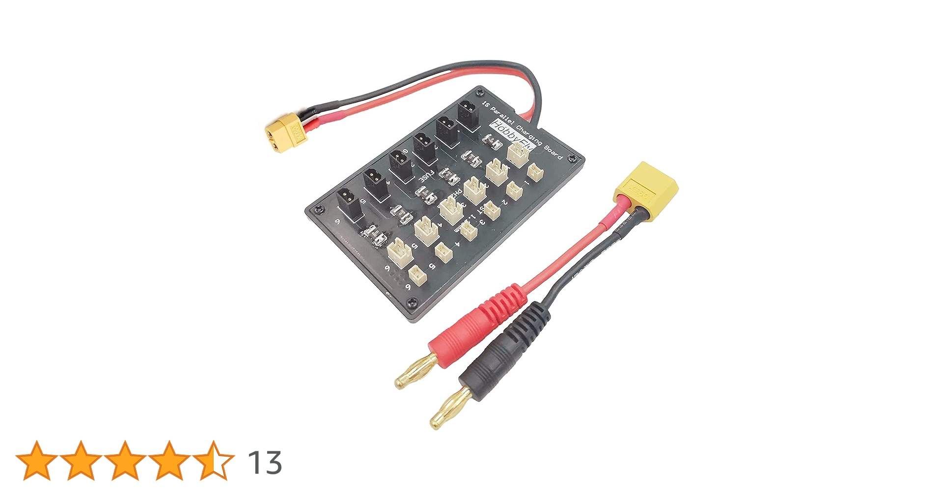 Hobby NETバランスコネクター充電器 KK HOBBY 】 ハイテック XT60ケーブル2ピンT型 バランス充電器
