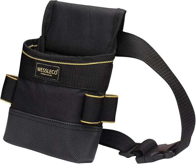 FIREDOG Small Tool Belt Electrician Tool Storage Bag with Adjustable Belt
