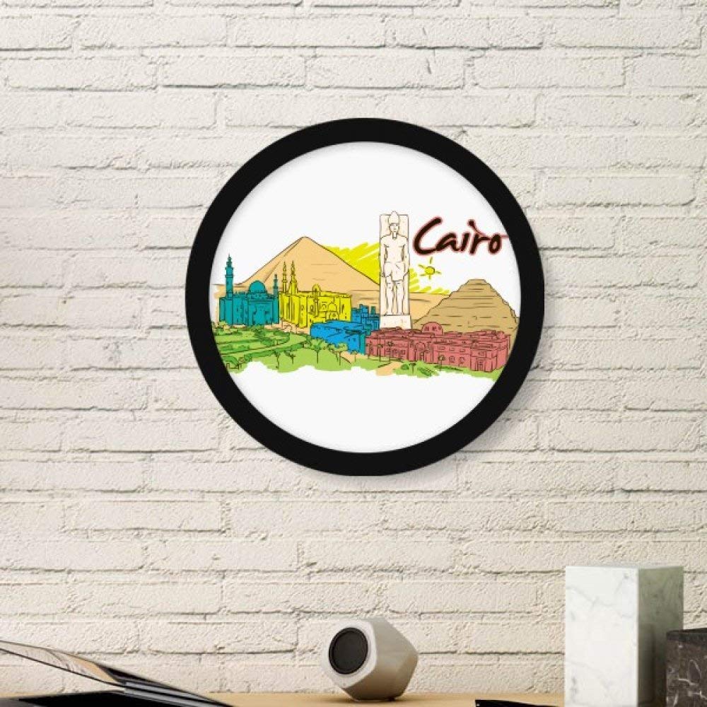 Art prints pyramide égyptienne cadre noir premium