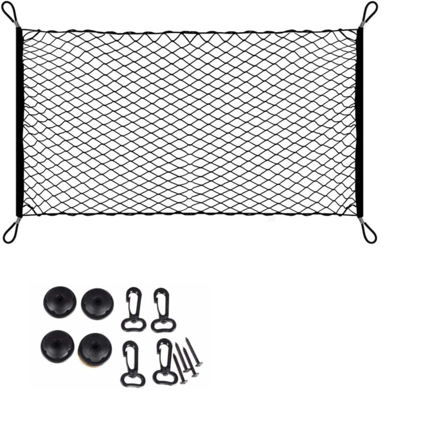 Filet de coffre Alfa Romeo Junior organisateur rangement voiture élastique maille