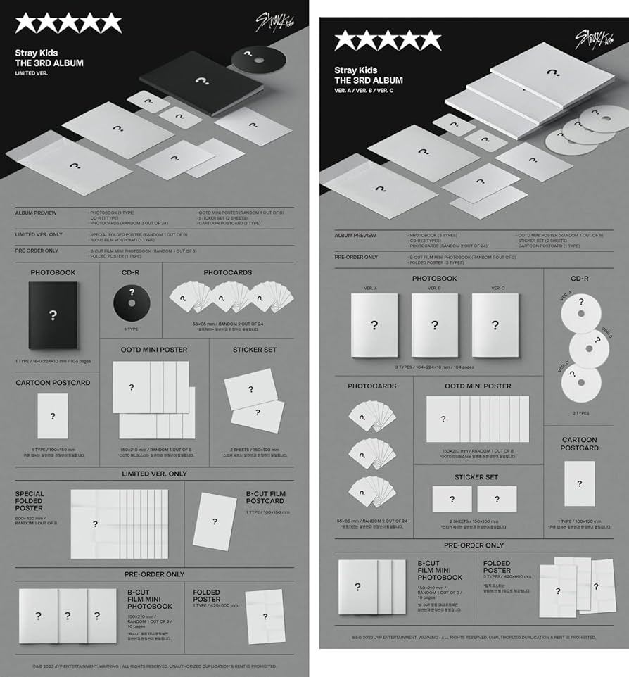 STRAYKIDS アルバム 付属品 ほか多数まとめ売り STRAY KIDS ALBUM SKZHOP HIPTAPE 合 HOP STANDARD (SKZHOP VER