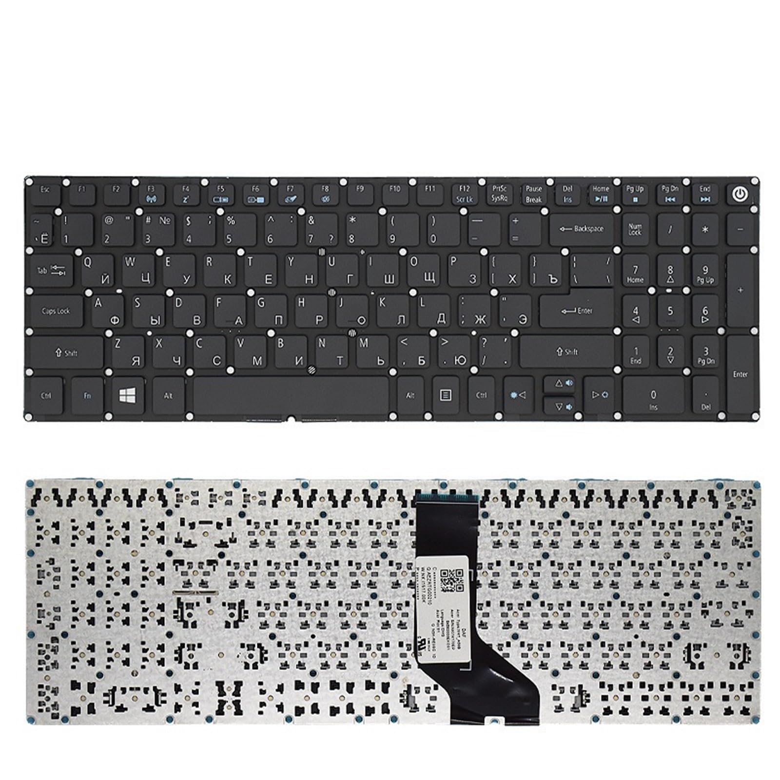 Clavier interne de remplacement pour Acer Aspire V5-591G et N15W7 - 3