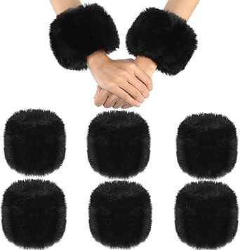 Fx Fur Leg Warmers, Short Plush Leg Warmers, Versatile Furry Leg Warmers Y2k Leg Warmers For Clubbing Japanese Subculture Leg Warmers P 182010007
