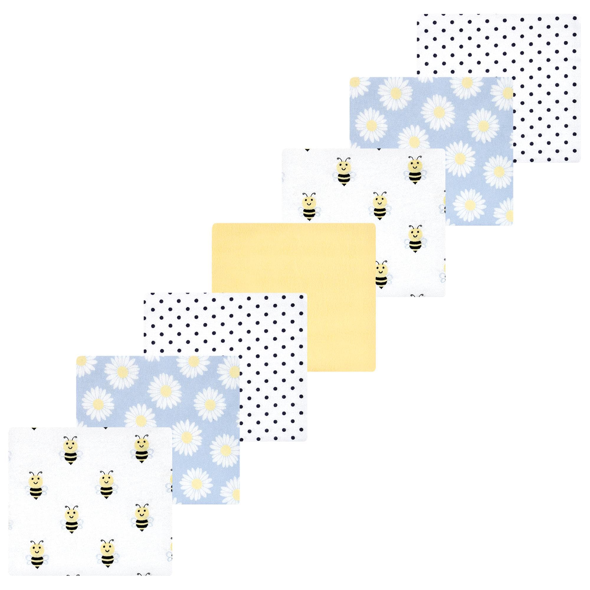 Luvable Friends Little Treasure Flannel Receiving Blankets 7pk