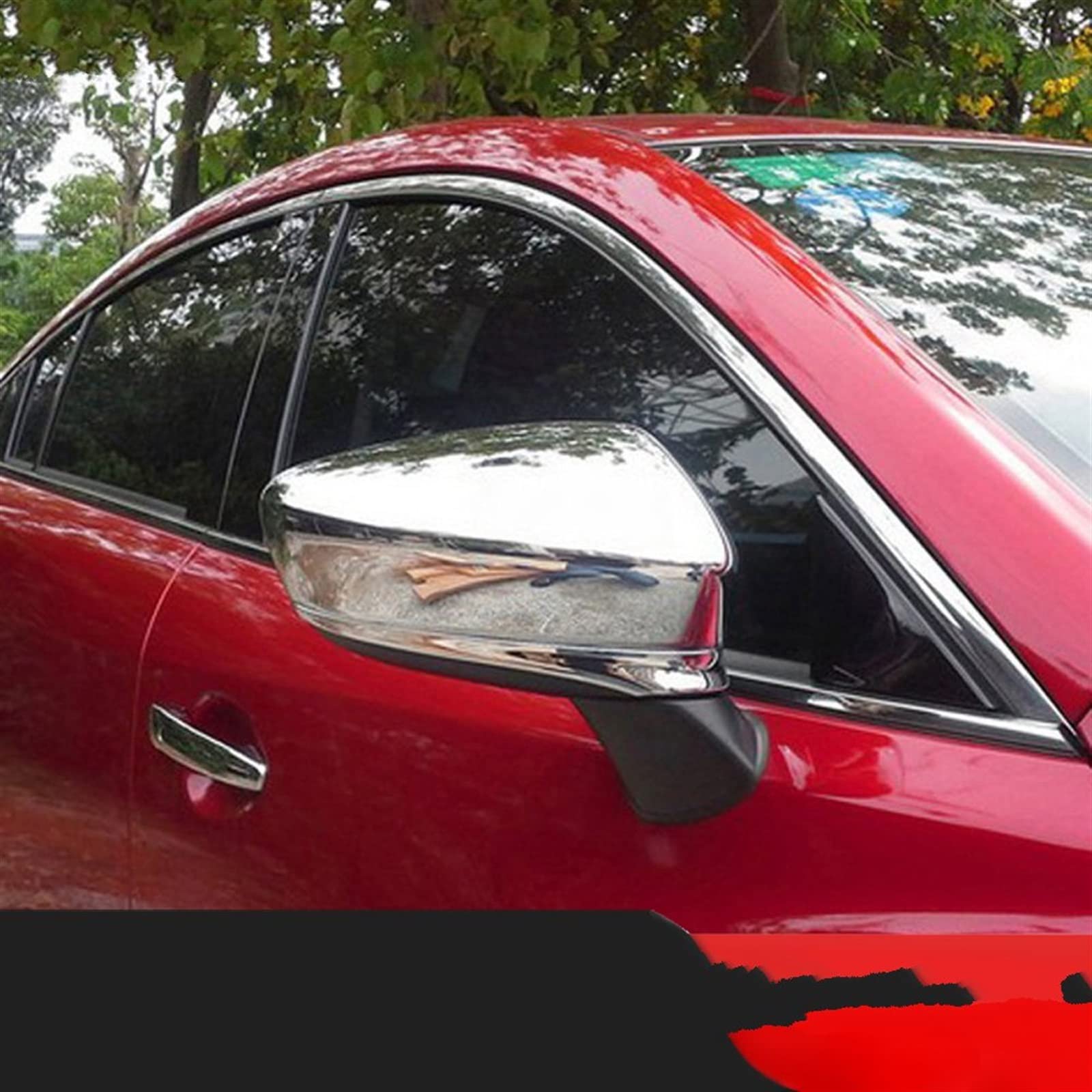 2 Uds Cubierta Espejo Retrovisor Embellecedor Para Mazda 6 Para Atenza 2013 2014 2015 2016 2017 Cubiertas Espejo Puerta Lateral Pegatina Estilo Coche QAQMHVCVB