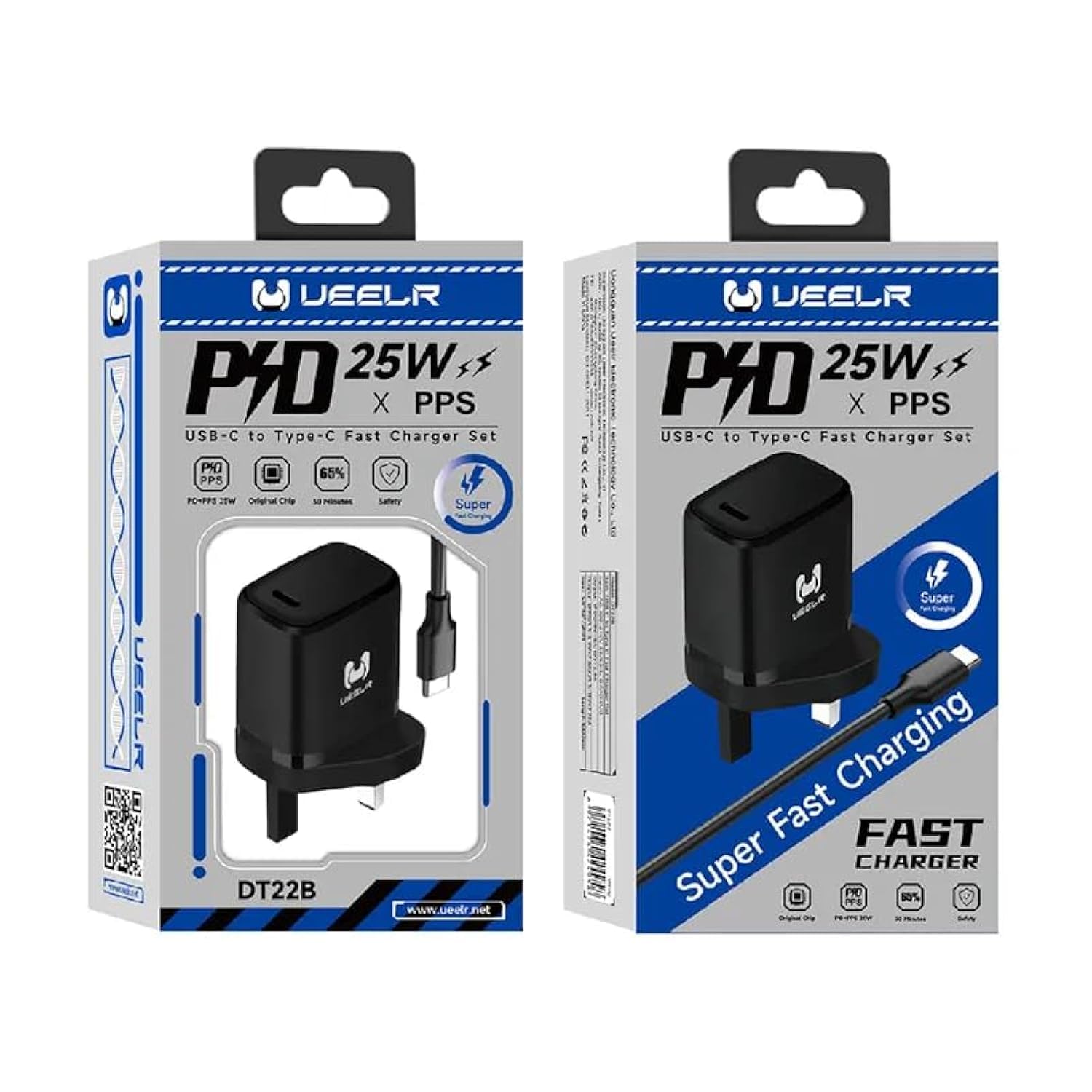 20W PD PPS SUPER FAST CHARGER USB-C TO TYPE-C