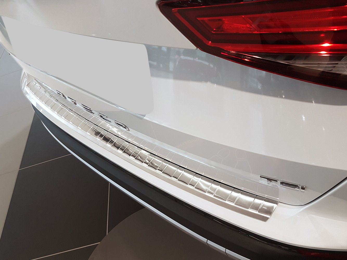 Avisa Edelstahl Heckstoßstangenschutz – Seat Ateca Kompatibilität 2016-2020 & FL 2020