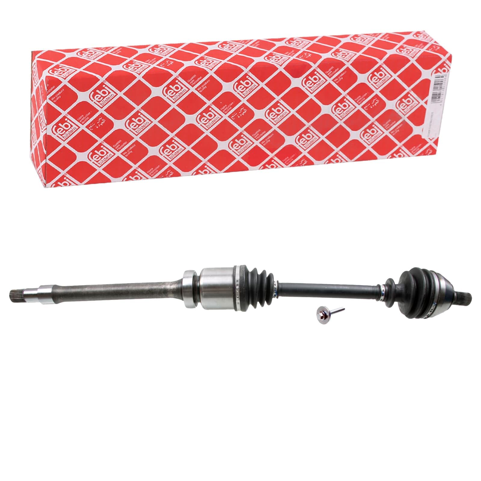 Arbre De Transmission FEBI BILSTEIN 180749 – Essieu Avant Droit – Compatible Ford Focus Mk2, Volvo C30, V50, S40
