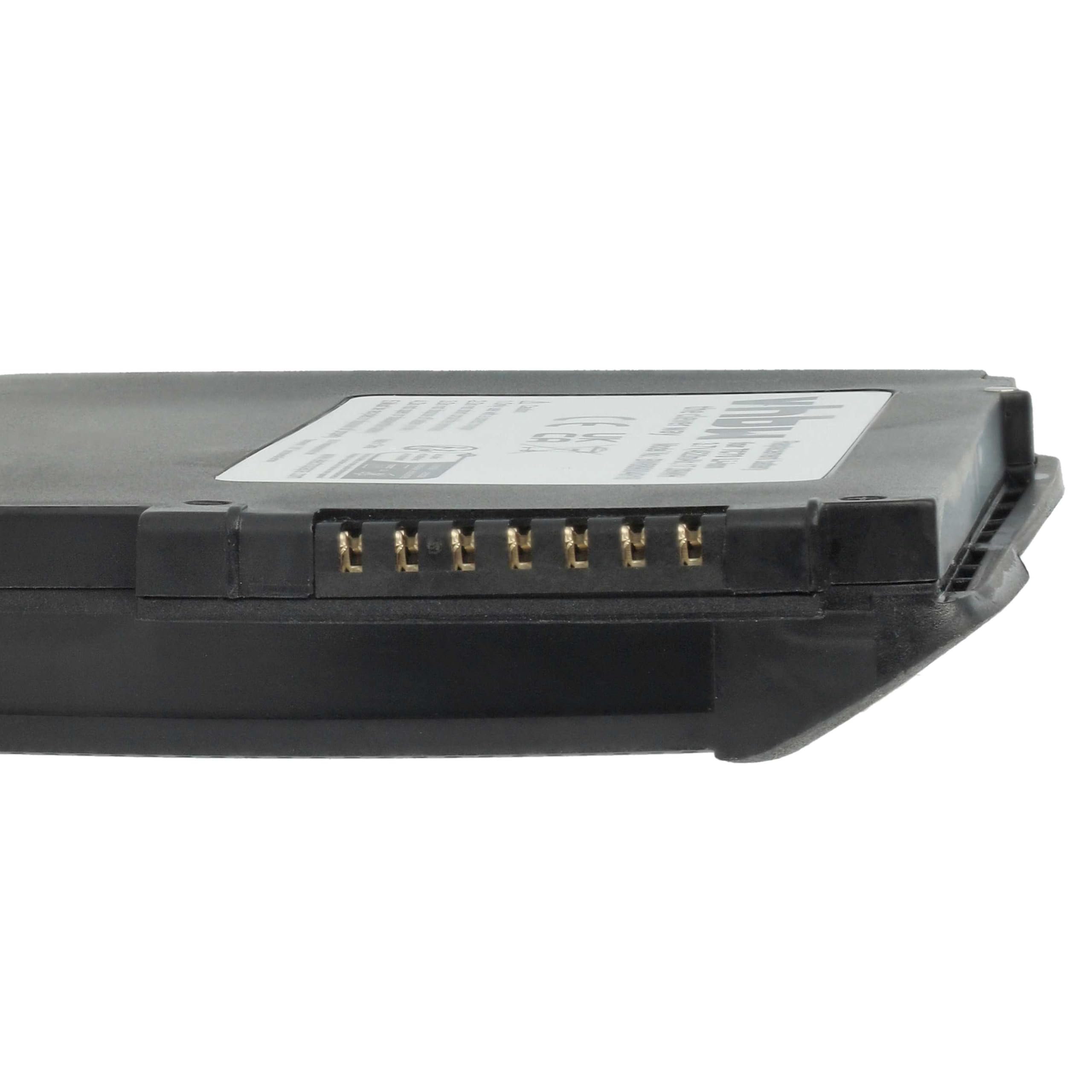 vhbw 5X Akku kompatibel mit Zebra TC72 | TC720L, TC75, TC55, TC70, TC700H, TC700K, TC70X Barcodescanner POS (4620 mAh, 3,7 V, Li-Ion)