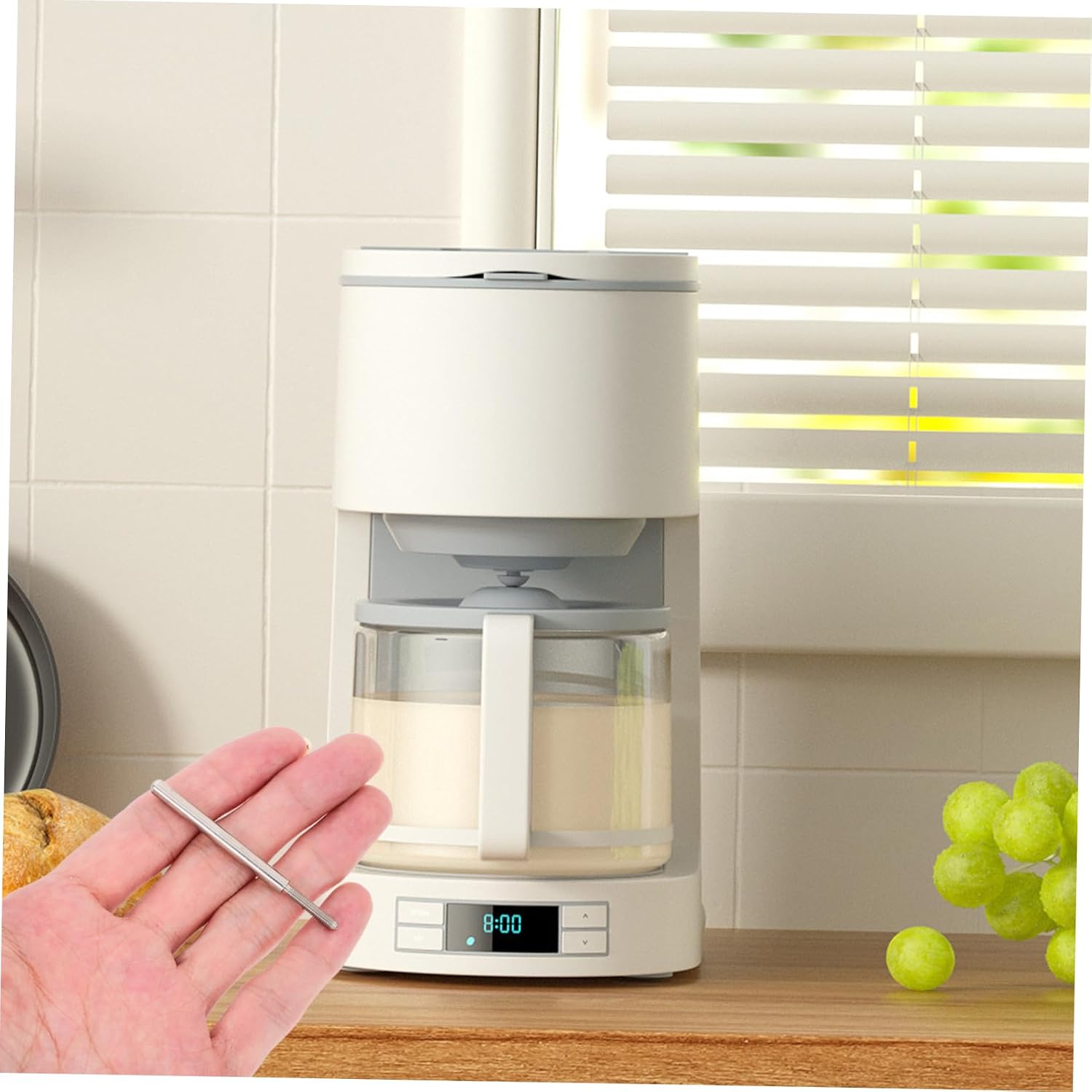 SOLUSTRE Instant Read Thermometer Probe Therm Probe for Cooking Drinks for Soy Milk Machine Baking