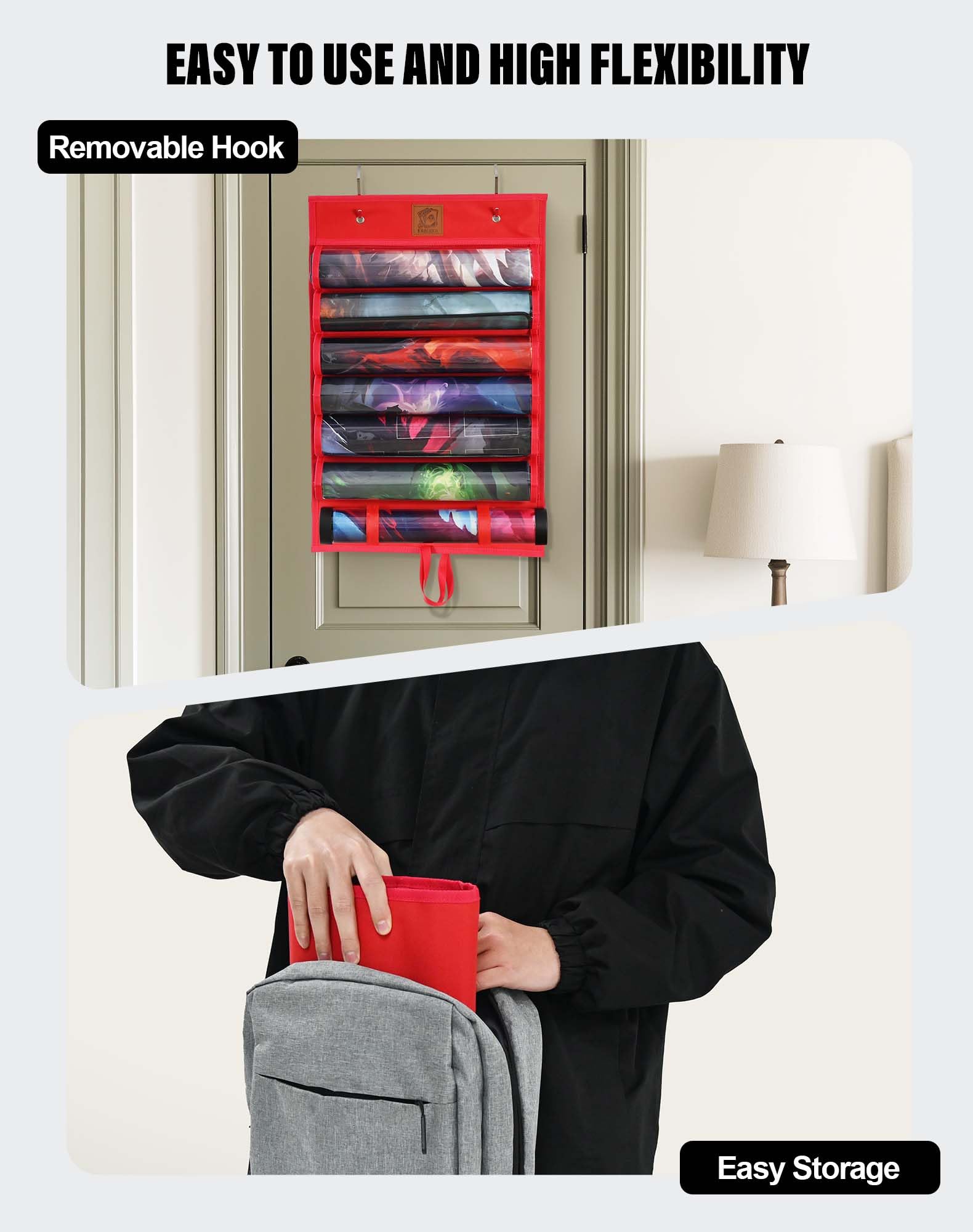 Amazon.co.jp: Kabinka プレイマットホルダー プレイマットチューブ