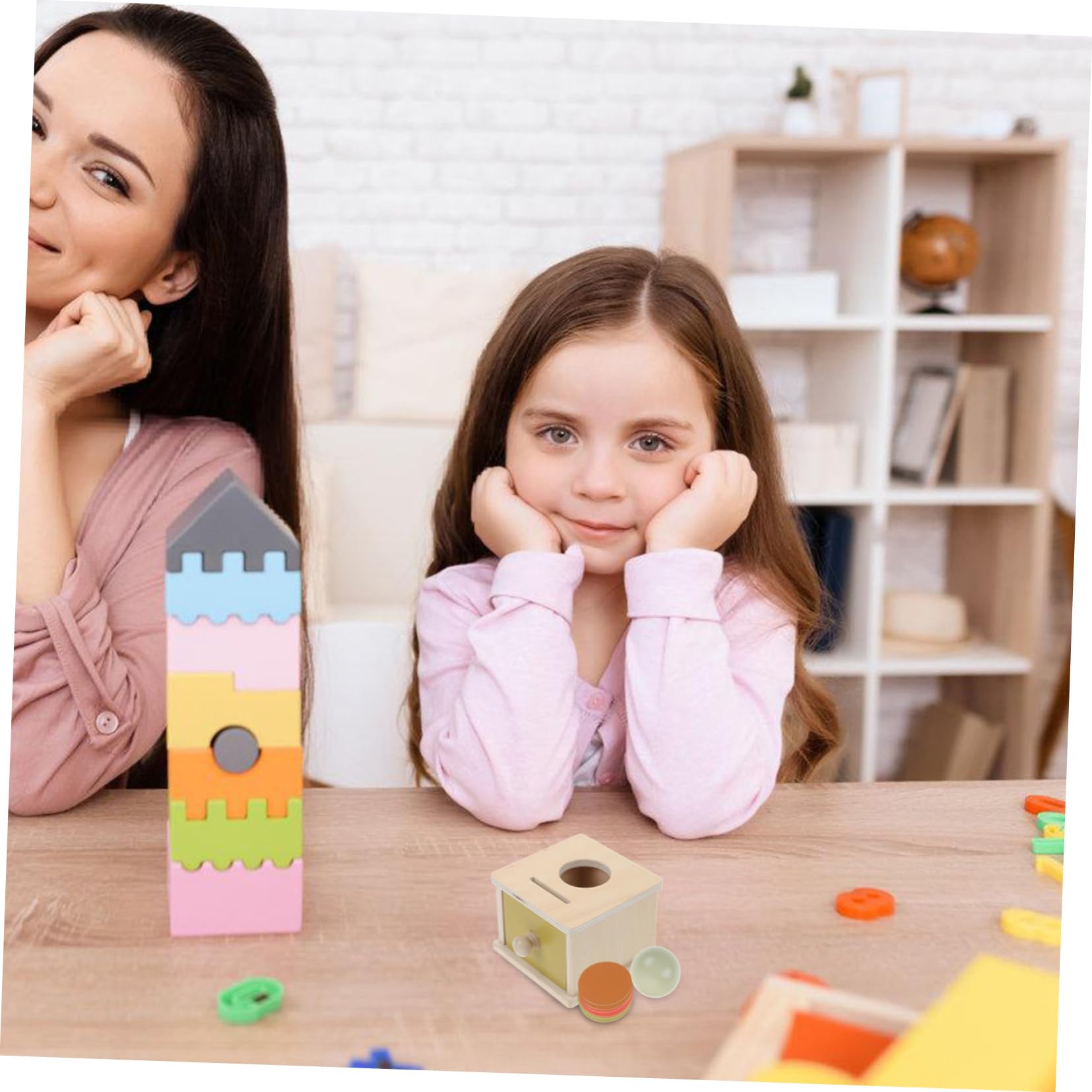 Amazon | 1 セット ボール トス コイン 箱 赤ちゃん 認知 おもちゃ コイン おもちゃ 運動 スキル トレーニング おもちゃ 赤ちゃん  コイン おもちゃ 運動 スキル おもち | ベビー用ボール | おもちゃ