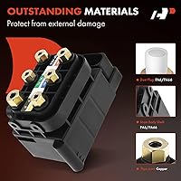 Vista 5 de A-Premium Bloque de válvula solenoide de suspensión de aire compatible con Mercedes-Benz CL550 2009-2014 CLS400 CLS550 E350 E400 E500 GL320 GL350