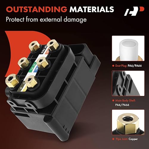 Miniatura 5 de A-Premium Bloque de válvula solenoide de suspensión de aire compatible con Mercedes-Benz CL550 2009-2014 CLS400 CLS550 E350 E400 E500 GL320 GL350