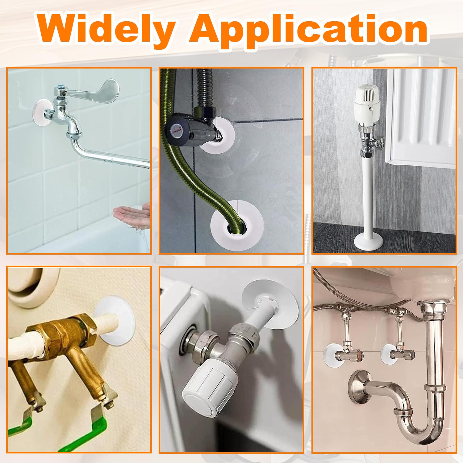 Pipe Covers - Conceal Plumbing with These 4-Pack -7