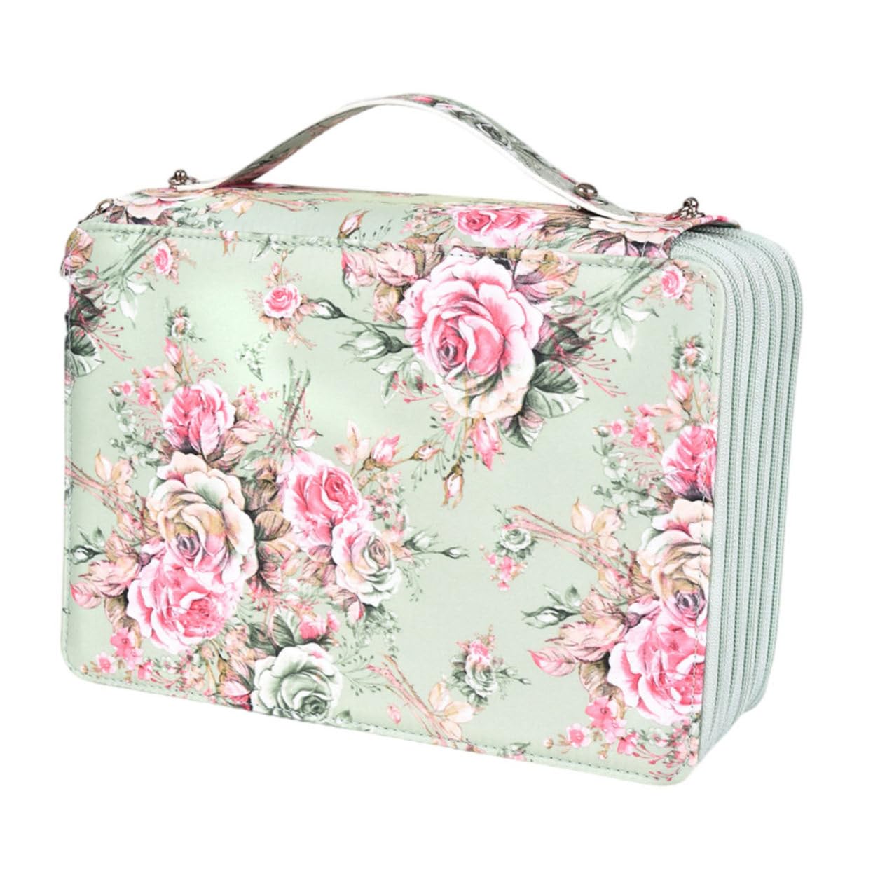 Estuche De Lápices Grande De Ranuras Diseño Elegante y Capacidad Alta para Organizador De Papelería Portátil para Estudiantes y Artistas