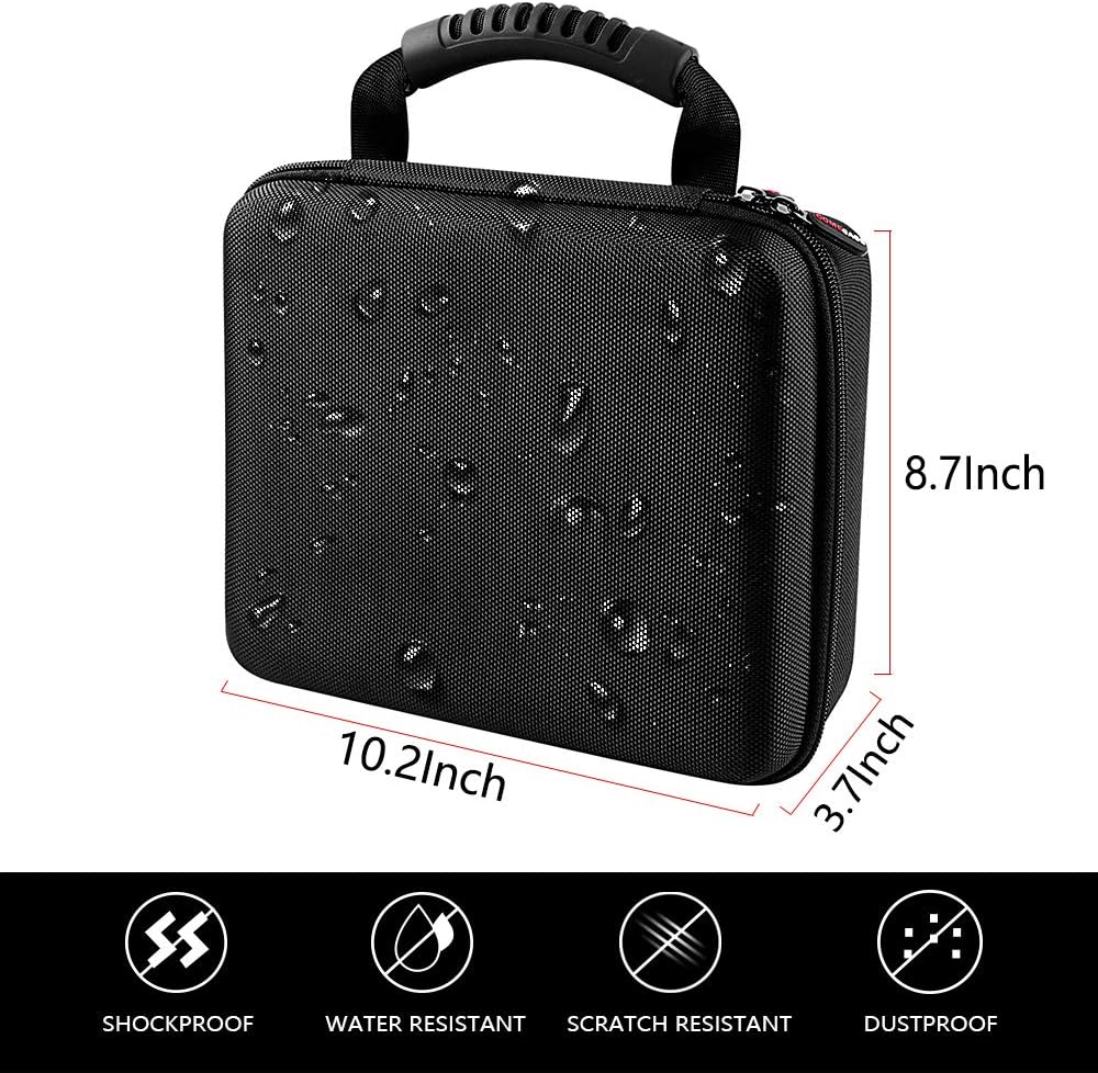 Hard Drive Case for Seagate Expansion Desktop/ for Western Digital WD My Book/ for Elements External Hard Drive 6TB 8TB 10TB 12TB 14TB 16TB 18TB Portable Desktop HDD (Bag Only)