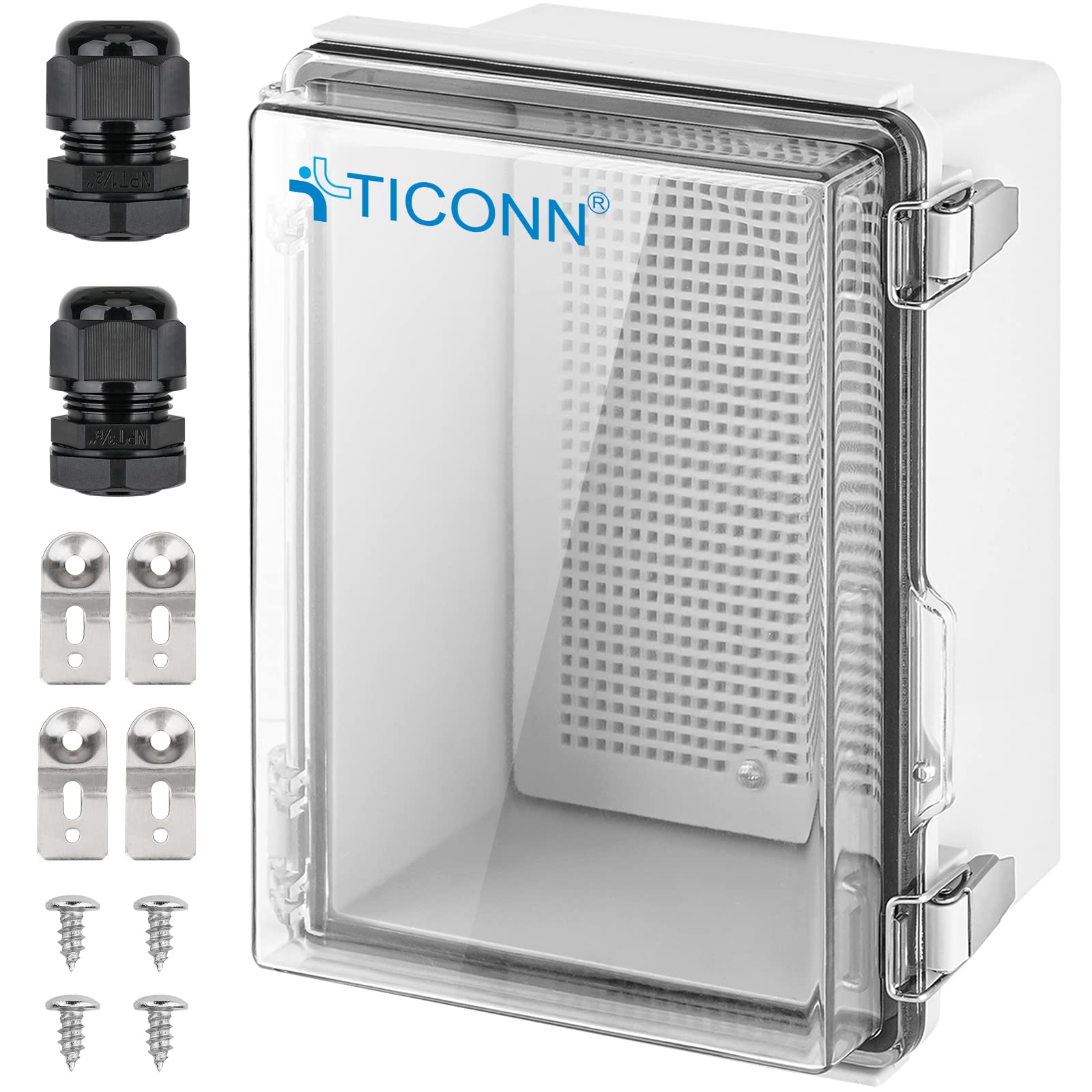 TICONN Outdoor Electrical Box Waterproof, ABS IP67 Junction Box Enclosure — Amazon image 26