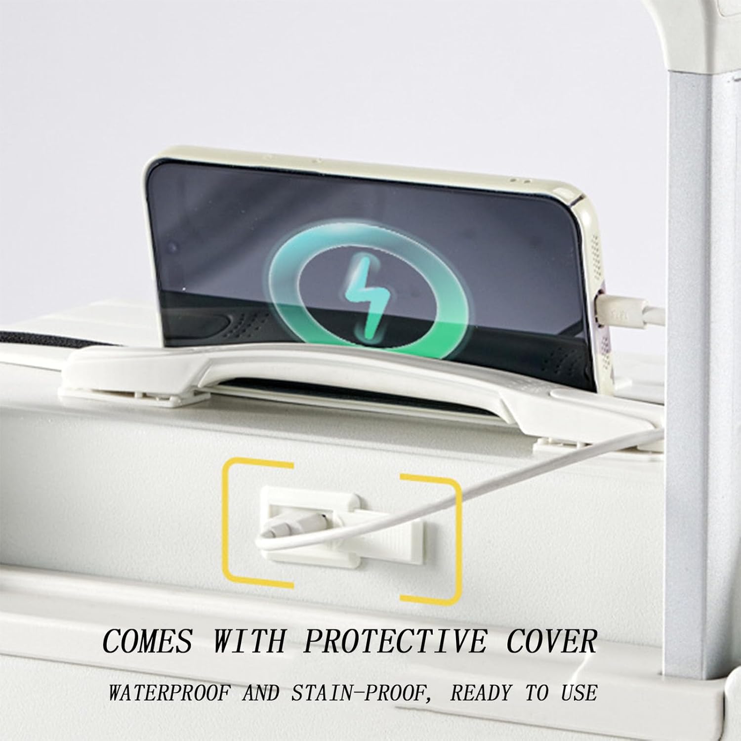 3桁のコンビネーションロックスーツケース、外部3層複合材料折りたたみ