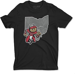 United Ohio College Football Fan Unisex T-Shirt|Comfortable Cotton Tee|Perfect for Showing Team Spirit & Casual Wear (Black)