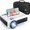 VANKYOPRO Leisure 3W Mini Projector with Synchronize Smartphone Screen, 3600L Portable WiFi Projector Supports 1080P for iOSAndroid Devices, Compatible with TV Stick, PS4, HDMI for Home & Outdoor