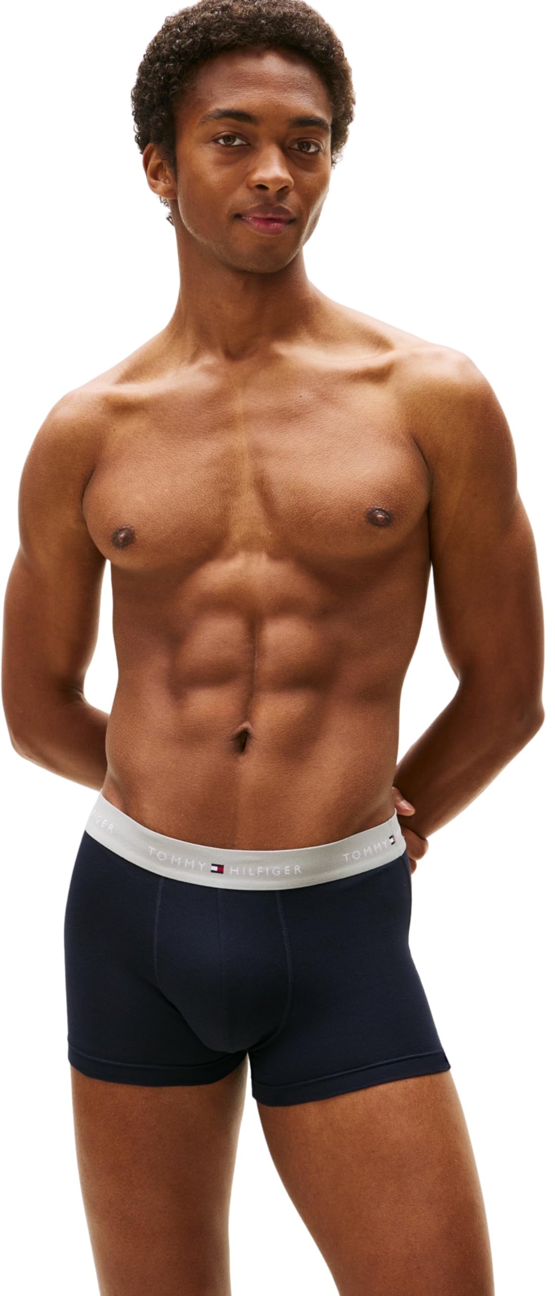 Tommy Hilfiger Uomo Pantaloncini Boxer Confezione da 5 in Cotone