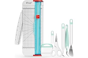 Ecraft Paper Cutter Trimmer with Scrapbooking Tools Kit