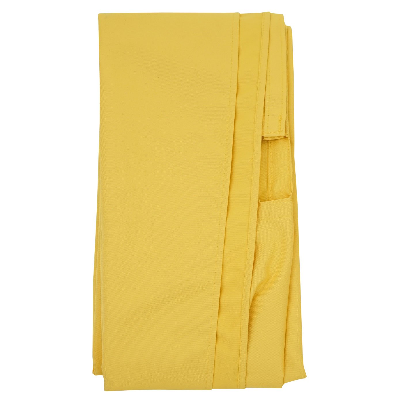 Mendler Toile pour Parasol de Luxe HWC-A96, 3,5x3,5m (Ø4,95m) 4kg - Jaune