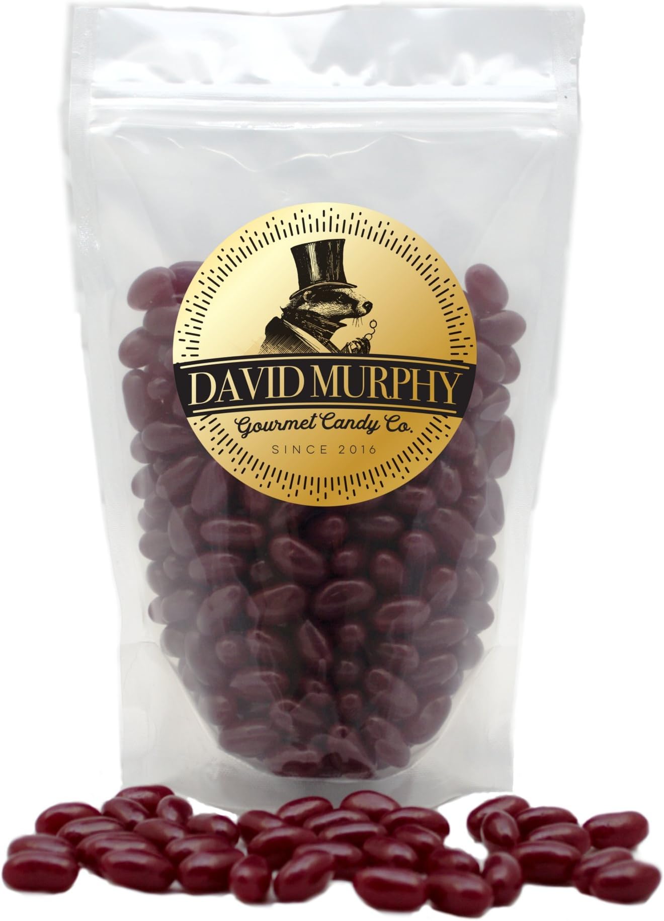 David Murphy Gourmet Jelly Beans - Natural Mangosteen Passionfruit, 1lb